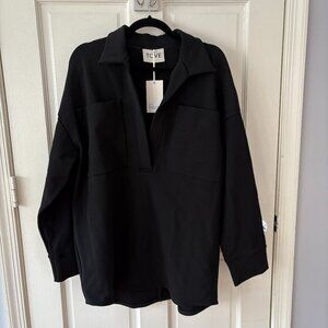 TOVE Vincent Long-Sleeve Top - size 40